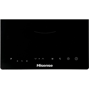 Hisense, 2000 Вт, черный - Индукционная настольная плитка с одной конфоркой