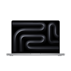 Apple MacBook Pro 14 (2024) M4 Pro, 14C/20C, 24 GB, 1 TB, ENG, hõbe - Sülearvuti MX2F3ZE/A