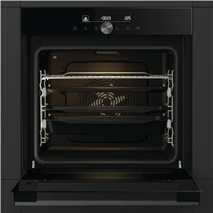 Hisense, 77 L, black - Built-in oven