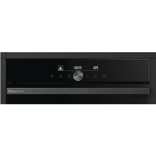 Hisense, 77 L, black - Built-in oven