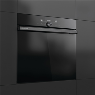 Hisense, 77 L, black - Built-in oven