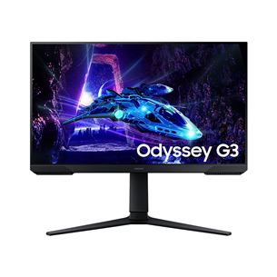 Samsung Odyssey G3, 24'', LED VA, 180 Hz, must - Monitor LS24DG302EUXEN