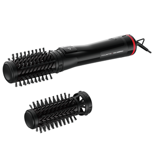 Rowenta x Karl Lagerfeld Brush Activ', 1000 W, black/red - Rotating air styler CF952LF0