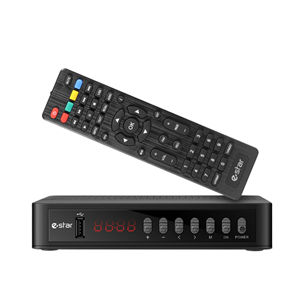 eSTAR STB T2 618, must - Digiboks T2618HD