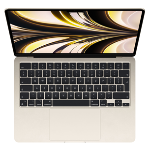 Apple MacBook Air 13" (2022), M2 8C/8C, 16 GB, 256 GB, ENG, kuldne - Sülearvuti