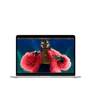 Apple MacBook Air 13 (2022), M2 8C/10C, 24 ГБ, 512 ГБ, SWE, серебристый - Ноутбук