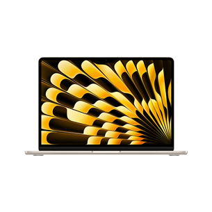 Apple MacBook Air 13'' (2024), M3 8C/10C, 24 GB, 512 GB, ENG, kuldne - Sülearvuti MC8P4ZE/A