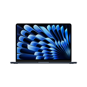 Apple MacBook Air 13'' (2024), M3 8C/8C, 16 ГБ, 256 ГБ, RUS, черный - Ноутбук