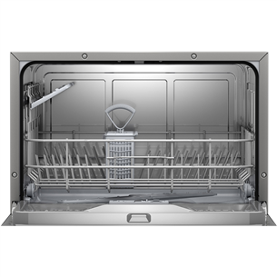 Bosch, Series 2, 6 place settings, silver - Compact dishwasher