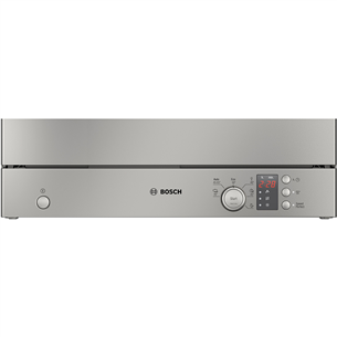 Bosch, Series 2, 6 place settings, silver - Compact dishwasher