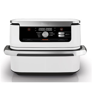 Ninja Foodi FlexDrawer Dual, 10.4 L, 2470 W, white - Air fryer AF500EUWH