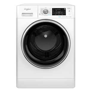 Whirlpool, 11 kg / 7 kg, depth 60.5 cm, 1600 rpm - Washer-dryer combo