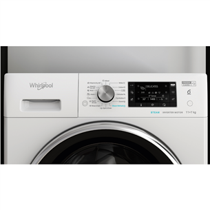 Whirlpool, 11 kg / 7 kg, sügavus 60.5 cm, 1600 p/min - Kuivatiga pesumasin