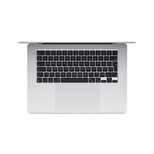 Apple MacBook Air 15'' (2024), M3 8C/10C, 24 ГБ, 512 ГБ, SWE, серебристый - Ноутбук