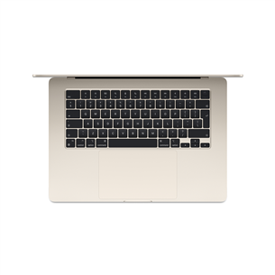 Apple MacBook Air 15'' (2024), M3 8C/10C, 24 GB, 512 GB, RUS, kuldne - Sülearvuti