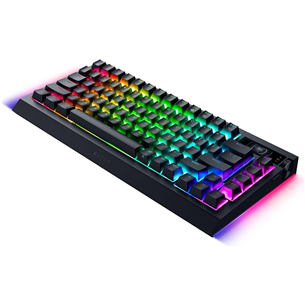 Razer Blackwidow Pro 75%, тактильная, черный - Беспроводная клавиатура