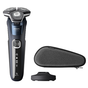 Philips Shaver Series 5000 Wet & Dry, black/blue - Shaver PR000126836