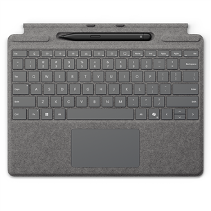 Microsoft Surface Pro Keyboard with Slim Pen SC English International, platinum - Keyboard 8X6-00236