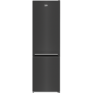 Beko, NoFrost, 266 L, height 182 cm, dark inox - Refrigerator RCNA305K40XBRN