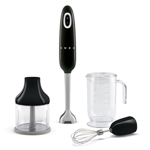 Smeg 50's Style Aesthetic, 700 W, black - Hand blender