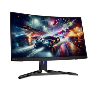 Lenovo Legion R27qc-30, 27'', QHD, VA, 180 Гц, изогнутый, черный - Монитор