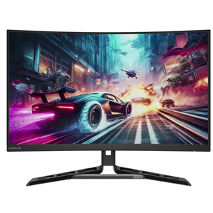 Lenovo Legion R32qc-30, 31.5'', QHD, VA, 180 Hz, nõgus, must - Monitor 67C8GAC1EU