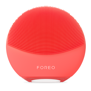 Foreo Luna 4 mini, punane - Näopuhastusseade