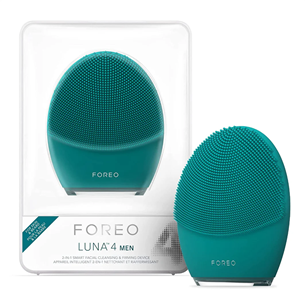 Foreo Luna 4 MEN, зеленый - Прибор для очищения лица (мужской) LUNA4.MEN