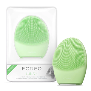 Foreo Luna 4, kombineeritud nahk, roheline - Näopuhastusseade LUNA4.COMBINATION