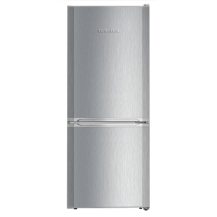 Liebherr, SmartFrost, 210 L, height 138 cm, silver - Refrigerator CUELE2331