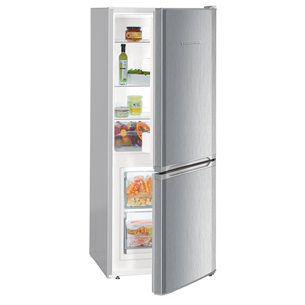 Liebherr, SmartFrost, 210 L, height 138 cm, silver - Refrigerator