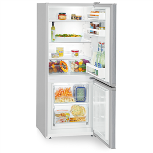 Liebherr, SmartFrost, 210 L, height 138 cm, silver - Refrigerator