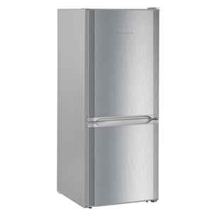 Liebherr, SmartFrost, 210 L, height 138 cm, silver - Refrigerator