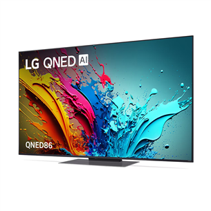 LG QNED86, 55'', 4K UHD, QNED, черный - Телевизор