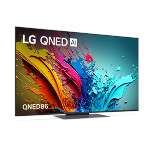 LG QNED86, 55'', 4K UHD, QNED, black - TV