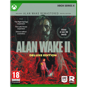 Alan Wake II Deluxe Edition, Xbox Series X - Mäng 5056635609489