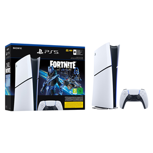 Sony PlayStation 5 Slim Digital + Fortnite Cobalt Star - Gaming console 711719593751