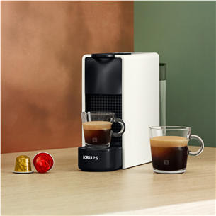 Krups Nespresso Essenza Mini, valge - Kapselkohvimasin + Aeroccino