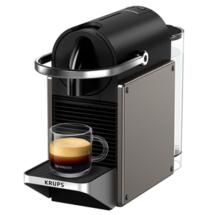 Krups Nespresso Pixie Redesign, titaan - Kapselkohvimasin XN306T10