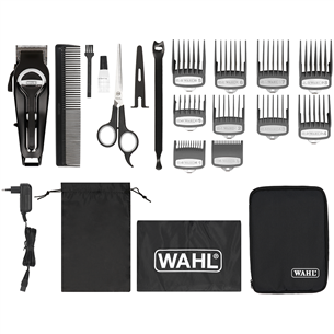 Wahl Elite Pro, проводное/беспроводное использование, черный - Машинка для стрижки волос