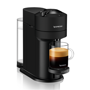 Krups Nespresso Vertuo Next, mattmust - Kapselkohvimasin XN910N10