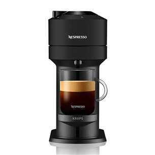 Krups Nespresso Vertuo Next, mattmust - Kapselkohvimasin