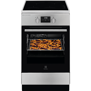 Electrolux 600 Seeria SteamBake, 58 L, laius 50 cm, roostevaba teras - Induktsioonpliit LKI564267X