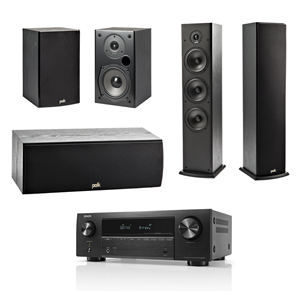 Denon + Polk Cinema Set, 5.2, black - Home cinema bundle CINEMA5