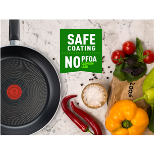 Tefal One pick pot pan, 24 см, черный - Глубокая сковорода