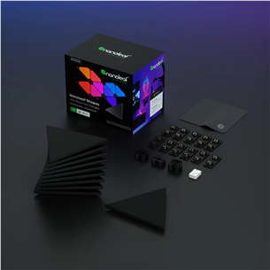 Nanoleaf Ultra Mini Triangles Expansion Pack, black - Smart light expansion pack