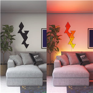 Nanoleaf Ultra Mini Triangles Expansion Pack, must - Nutivalgusti laienduskomplekt