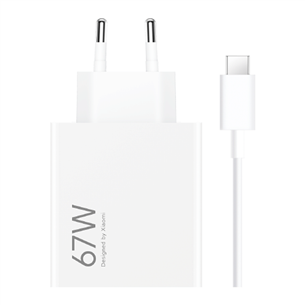 Xiaomi HyperCharge Combo, USB-A, 67 W, valge - Laadija BHR9465EU