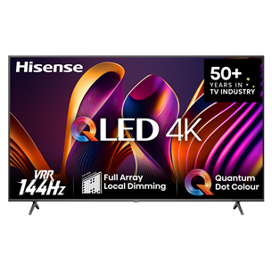 Hisense E7NQ PRO, 55'', 4K UHD, QLED, must - Teler 55E7NQPRO