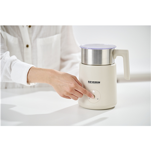 Severin Spuma Lite, 0.4 L, beige - Induction milk frother